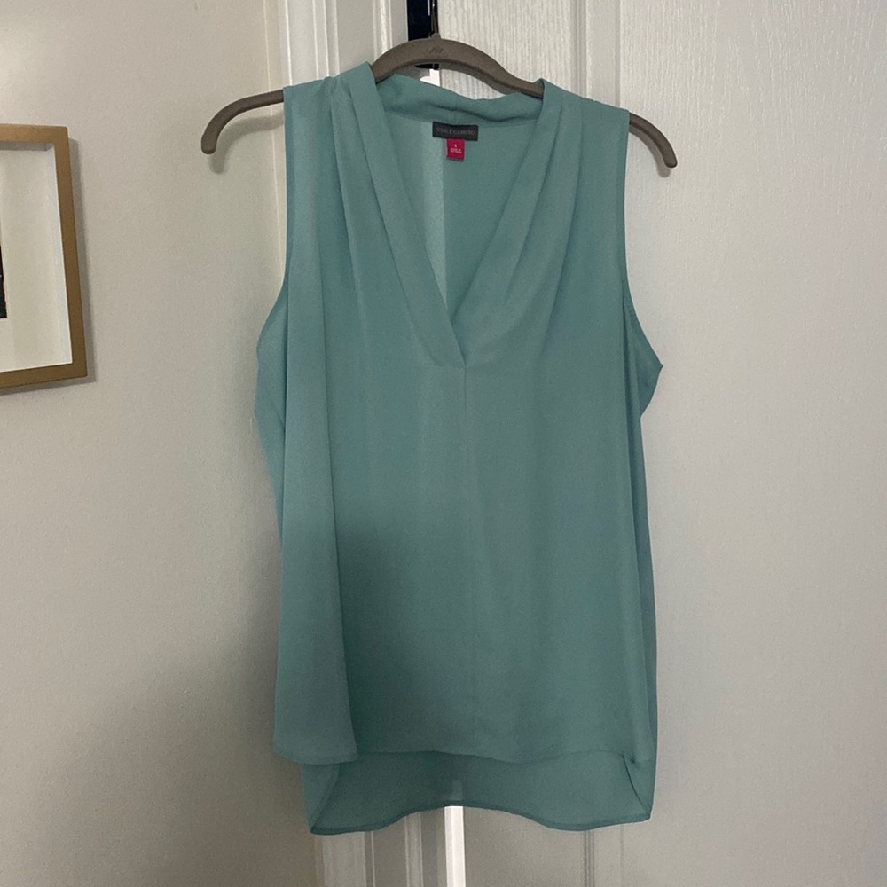 Vince Camuto Blue Tank Top